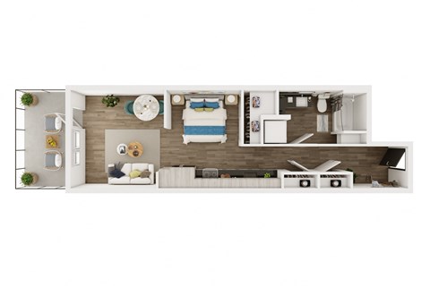 SEAPORT, Studio, 1 Bath at Marina Square, Bremerton, WA, 98337